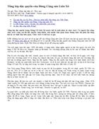 Tầng lớp đặc quyền của ĐCS LIÊN XÔ