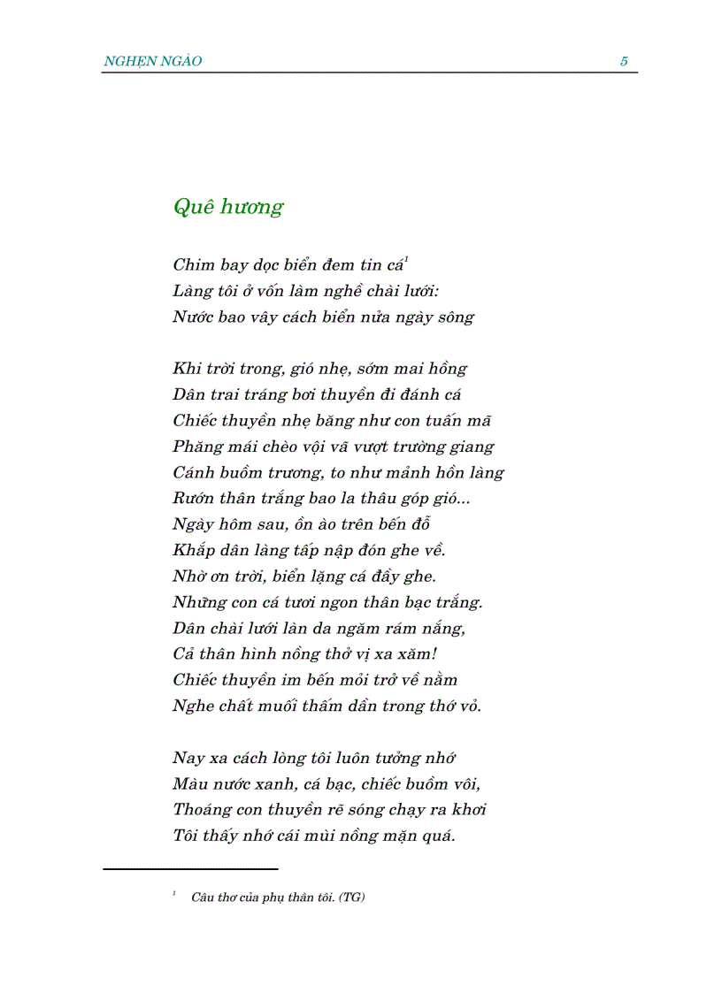 image for page Tập thơ Nghẹn ngào Tế Hanh