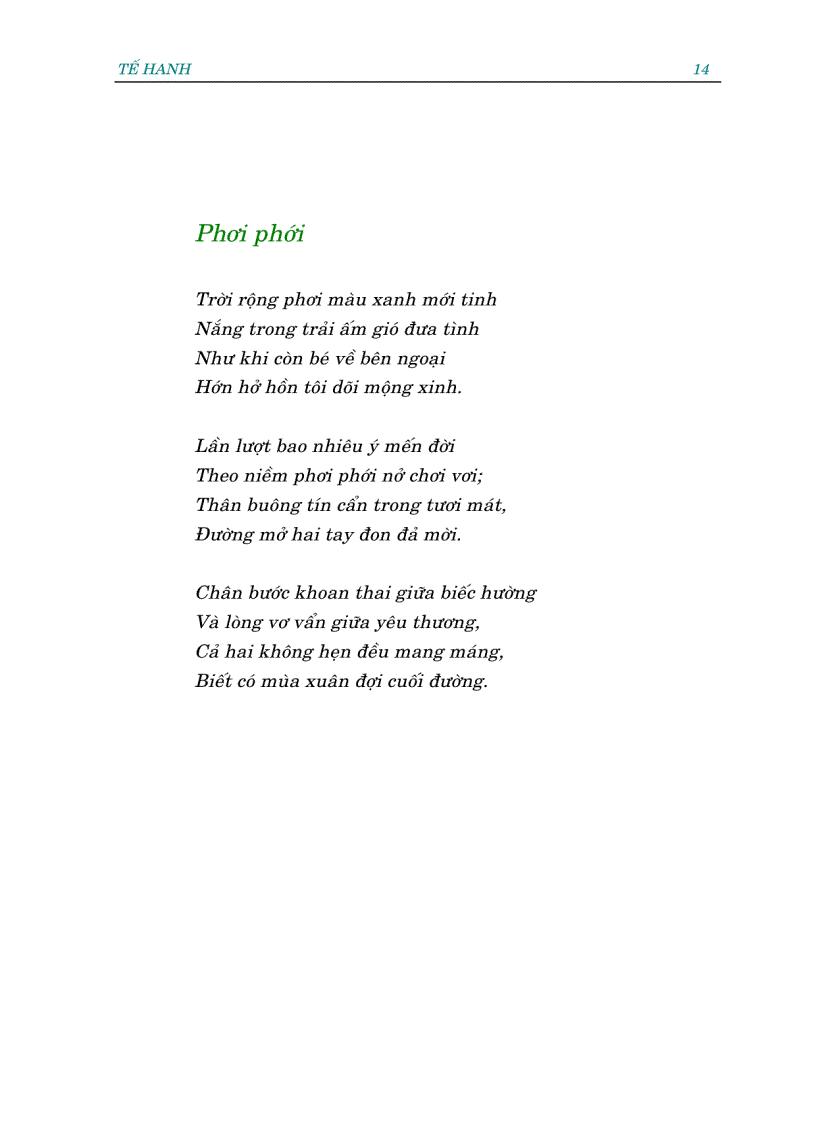 image for page Tập thơ Nghẹn ngào Tế Hanh