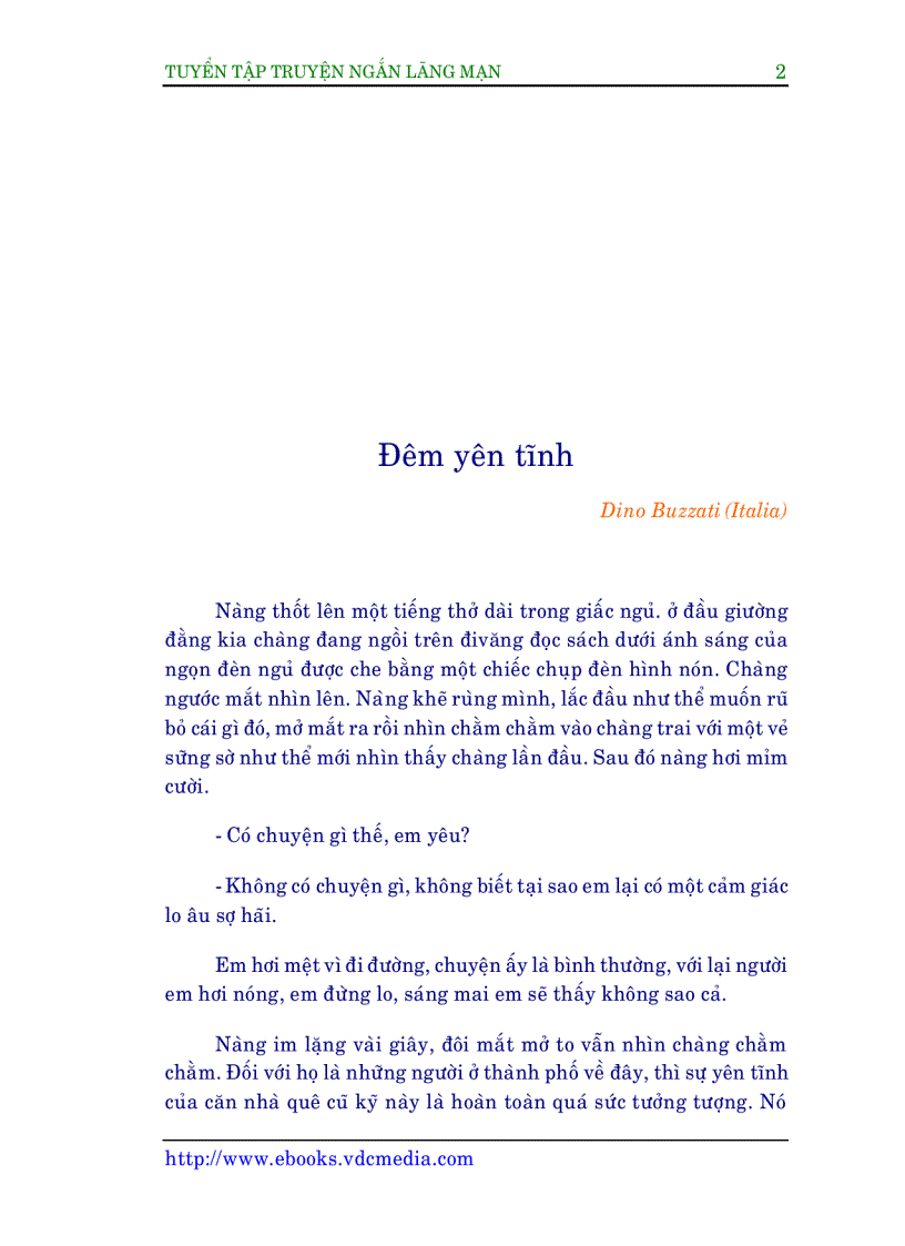 image for page Tập truyện ngắn lãng mạn Tập 2