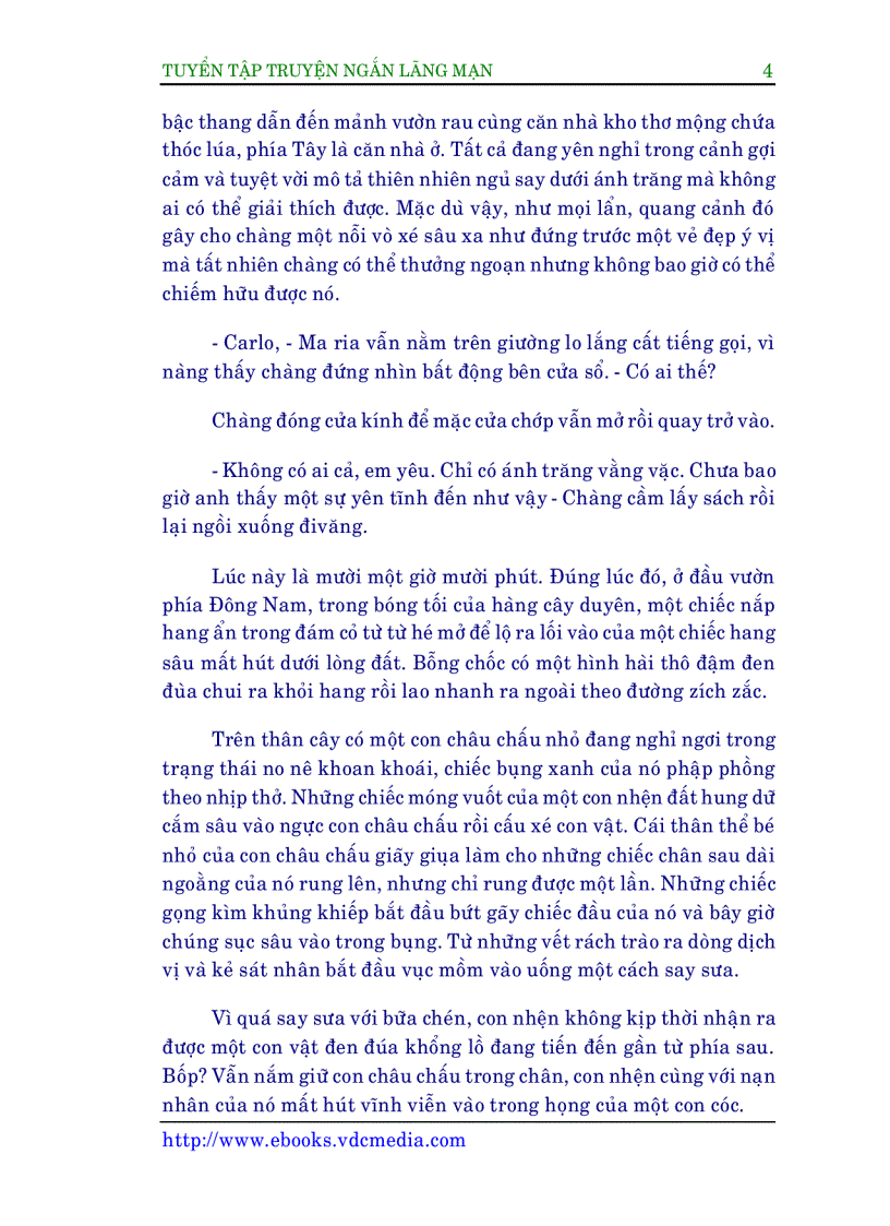 image for page Tập truyện ngắn lãng mạn Tập 2