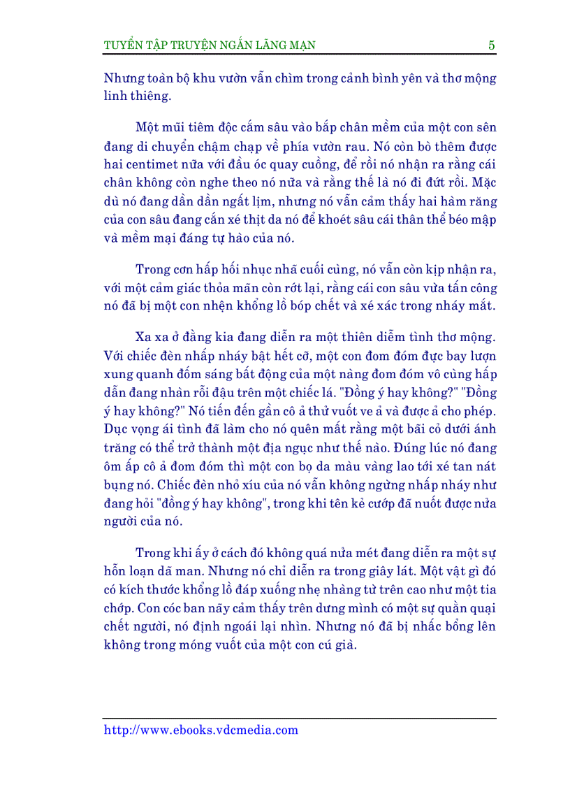 image for page Tập truyện ngắn lãng mạn Tập 2