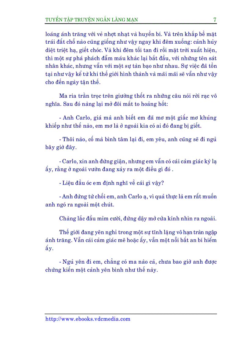 image for page Tập truyện ngắn lãng mạn Tập 2