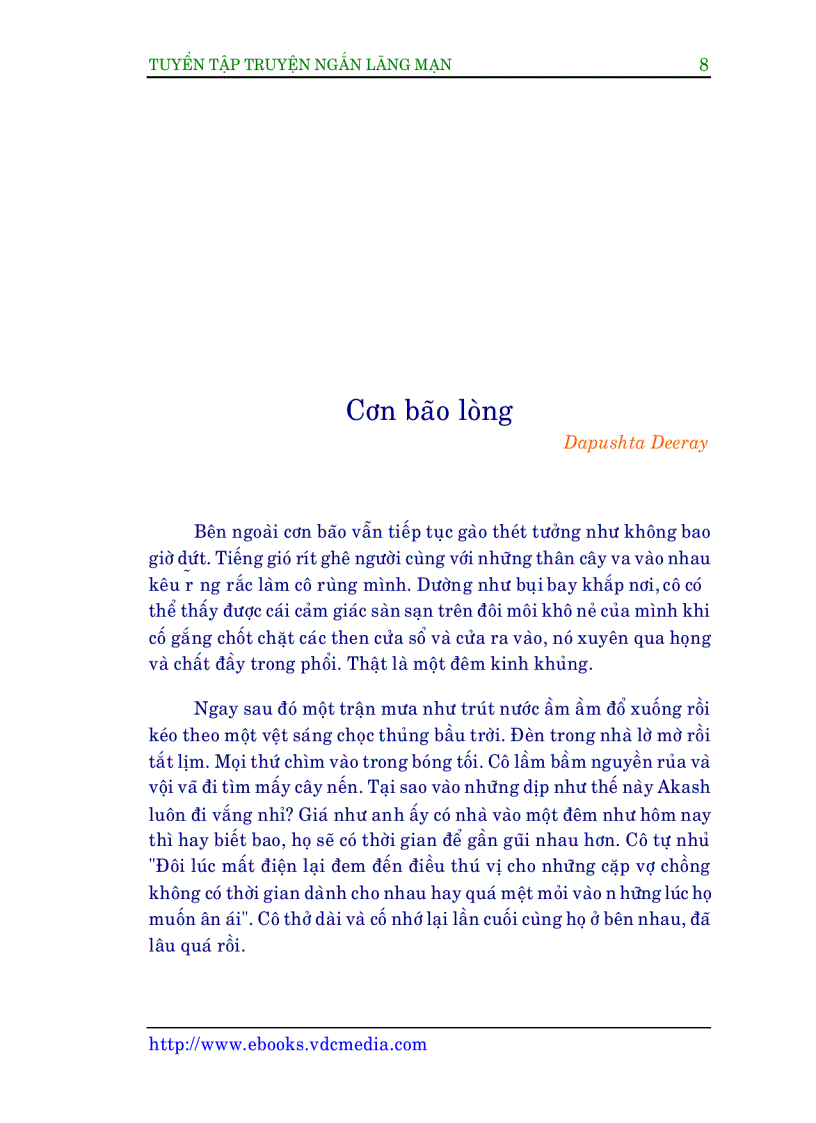 image for page Tập truyện ngắn lãng mạn Tập 2