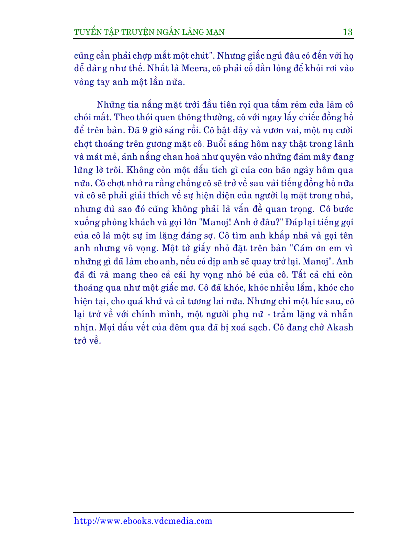 image for page Tập truyện ngắn lãng mạn Tập 2