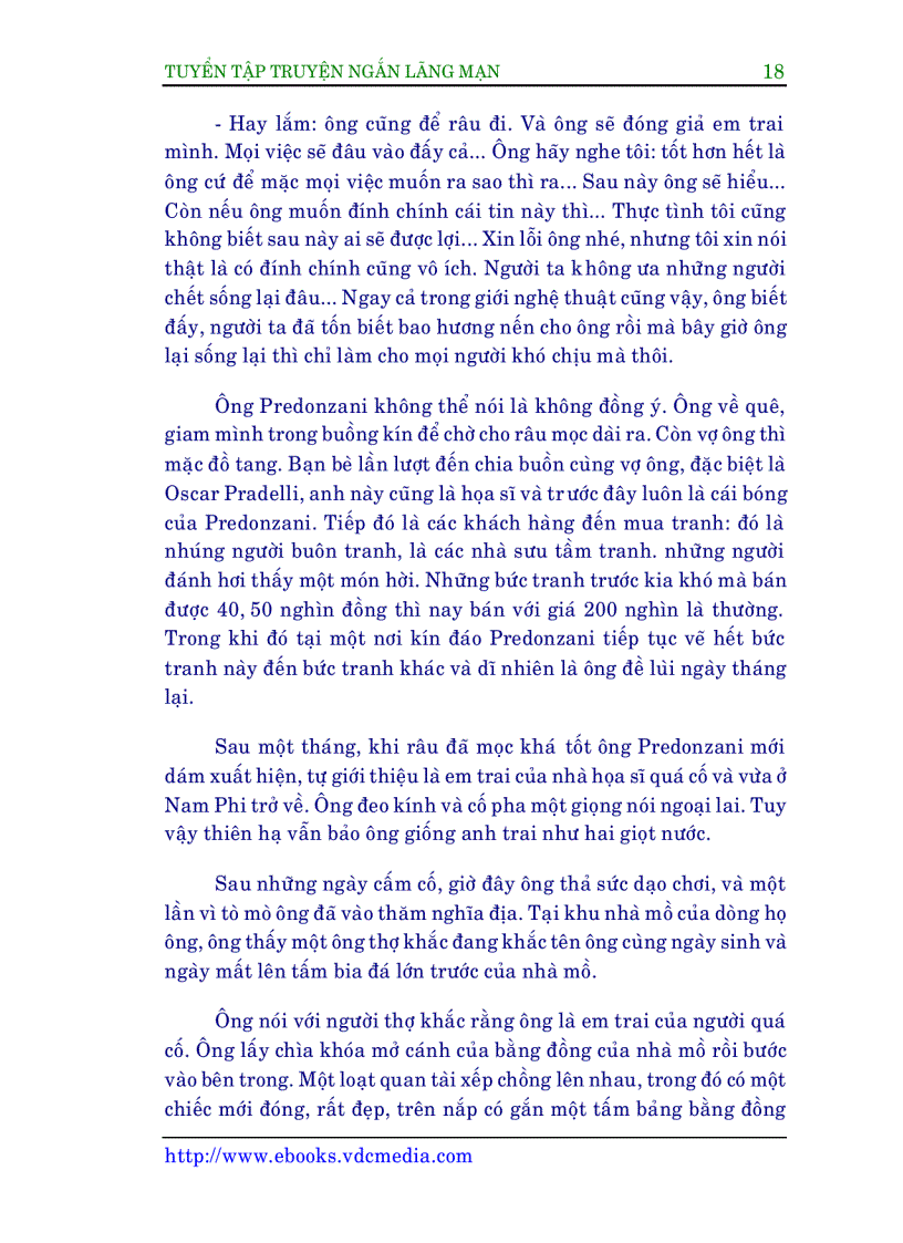 image for page Tập truyện ngắn lãng mạn Tập 2