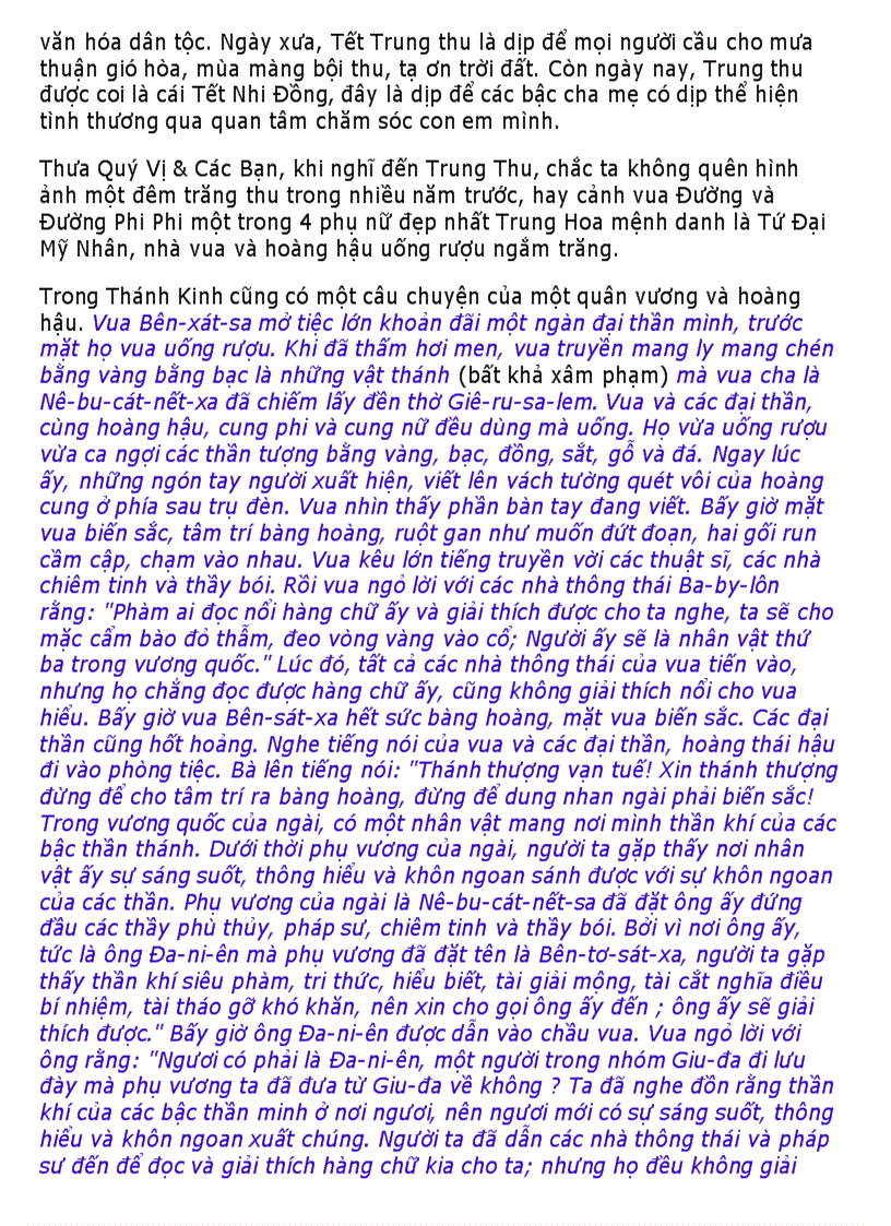 image for page Tết Trung Thu VN không biết có tự bao giờ