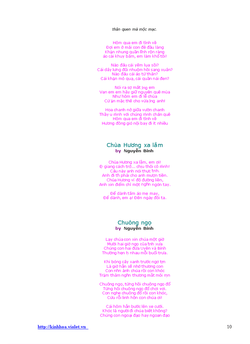 image for page Thơ tình Nguyễn Bính