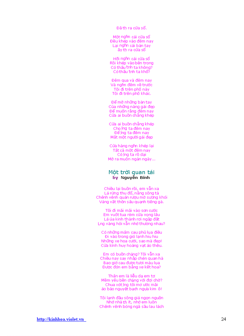 image for page Thơ tình Nguyễn Bính