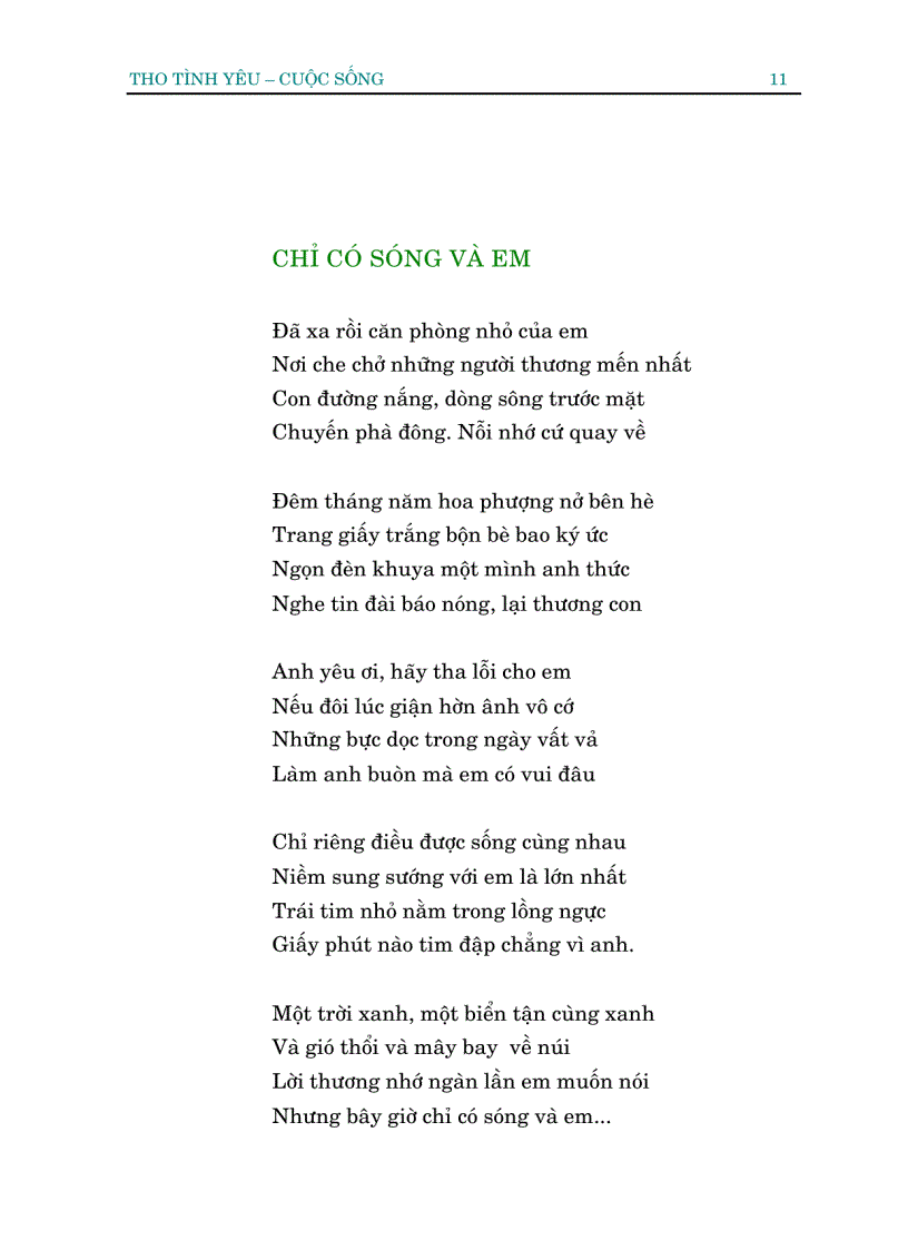 image for page Thơ tình yêu và cuộc sống