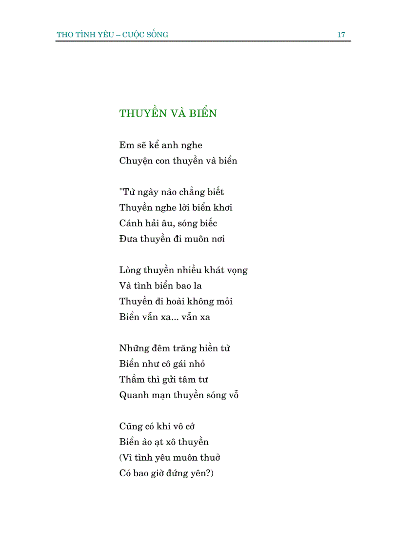 image for page Thơ tình yêu và cuộc sống