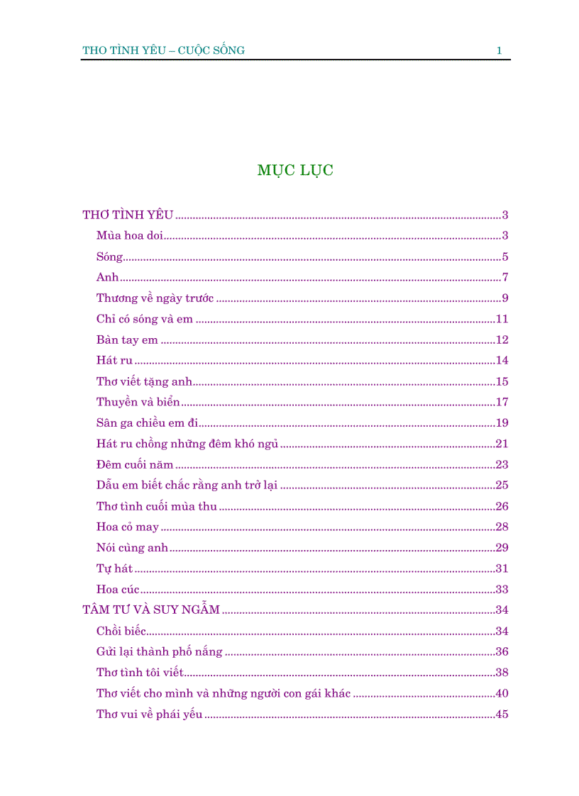 image for page Thơ về tình yêu cuộc sống