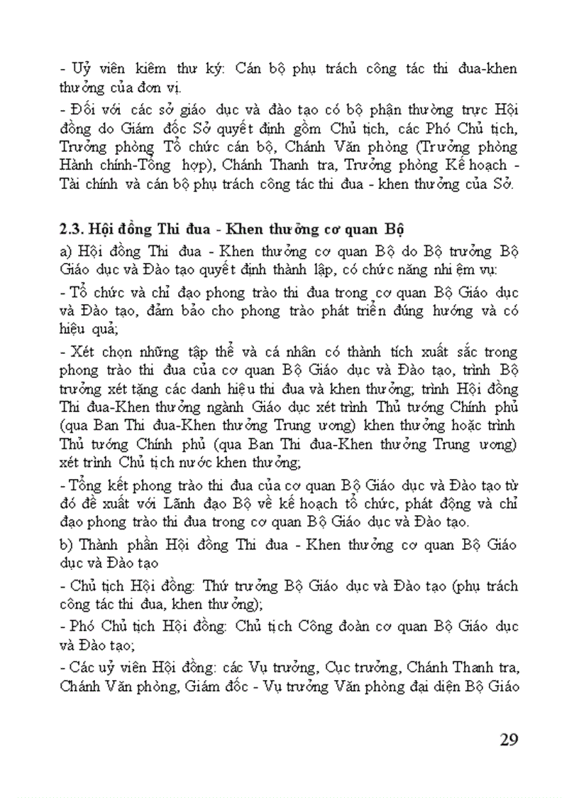image for page Thông tư hướng dẫn công tác thi đua khen thương