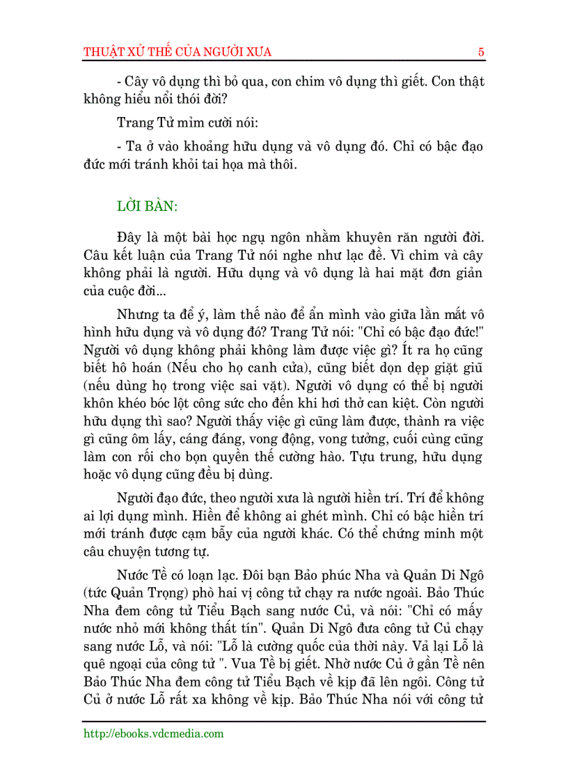 image for page Thuat xu the cua nguoi xua