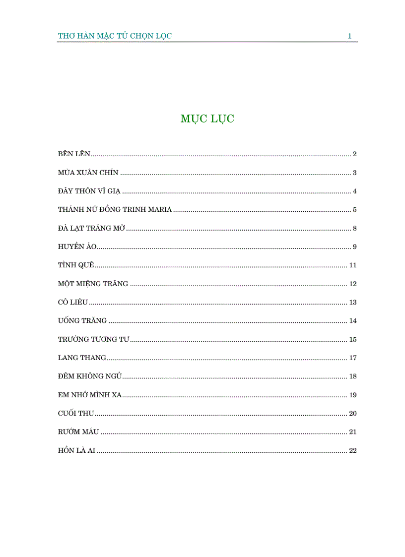 image for page Thơ hàn mặc tử 1