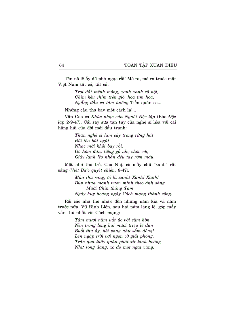 image for page Tiếng thơ Xuân Diệu