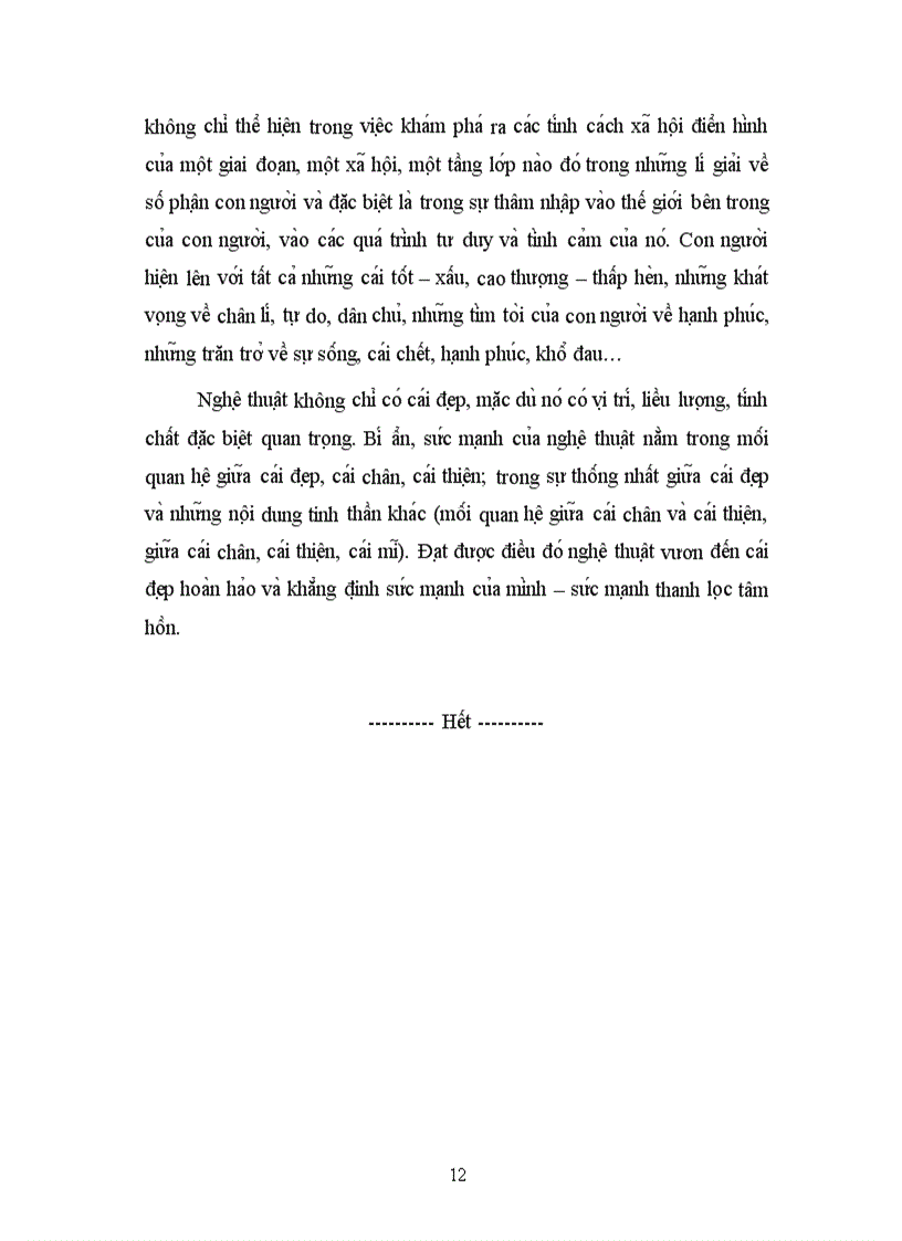 image for page Tiểu luận về mĩ học