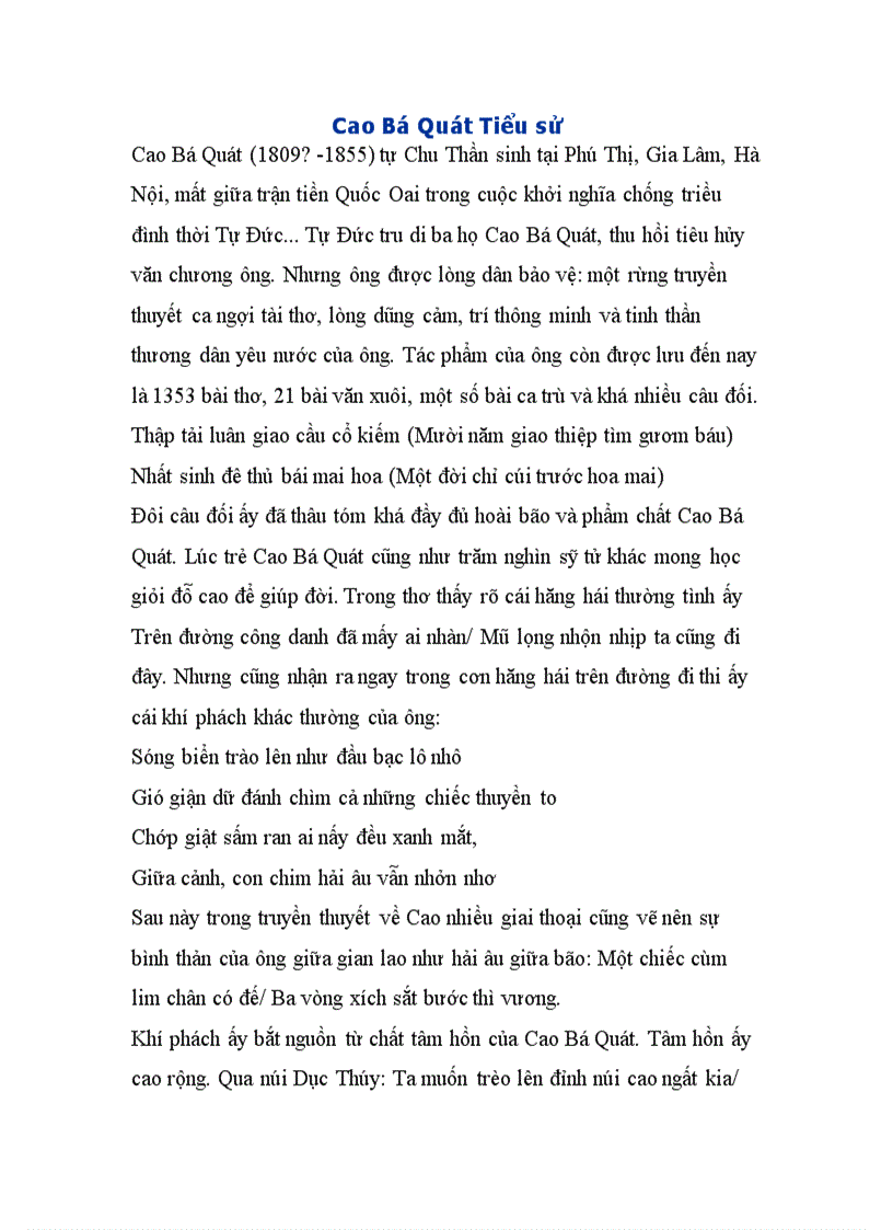 image for page Tiểu sử các danh Nhân Việt Nam