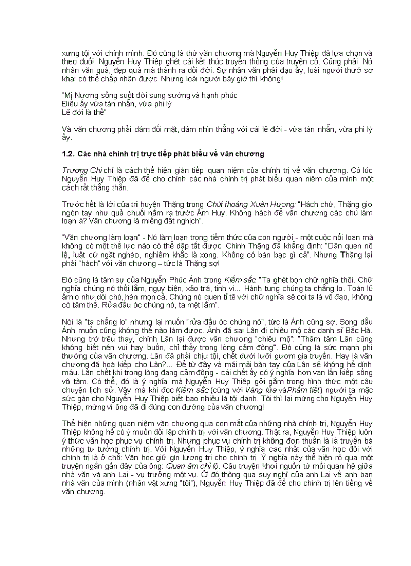 image for page Triết lý văn chương trên trang viết Nguyễn Huy Thiệp