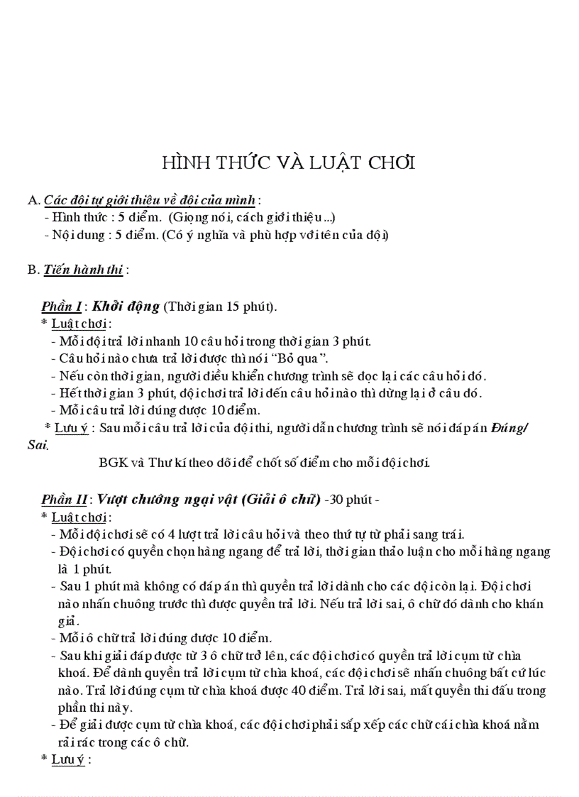 image for page Trò chơi giải ô chữ