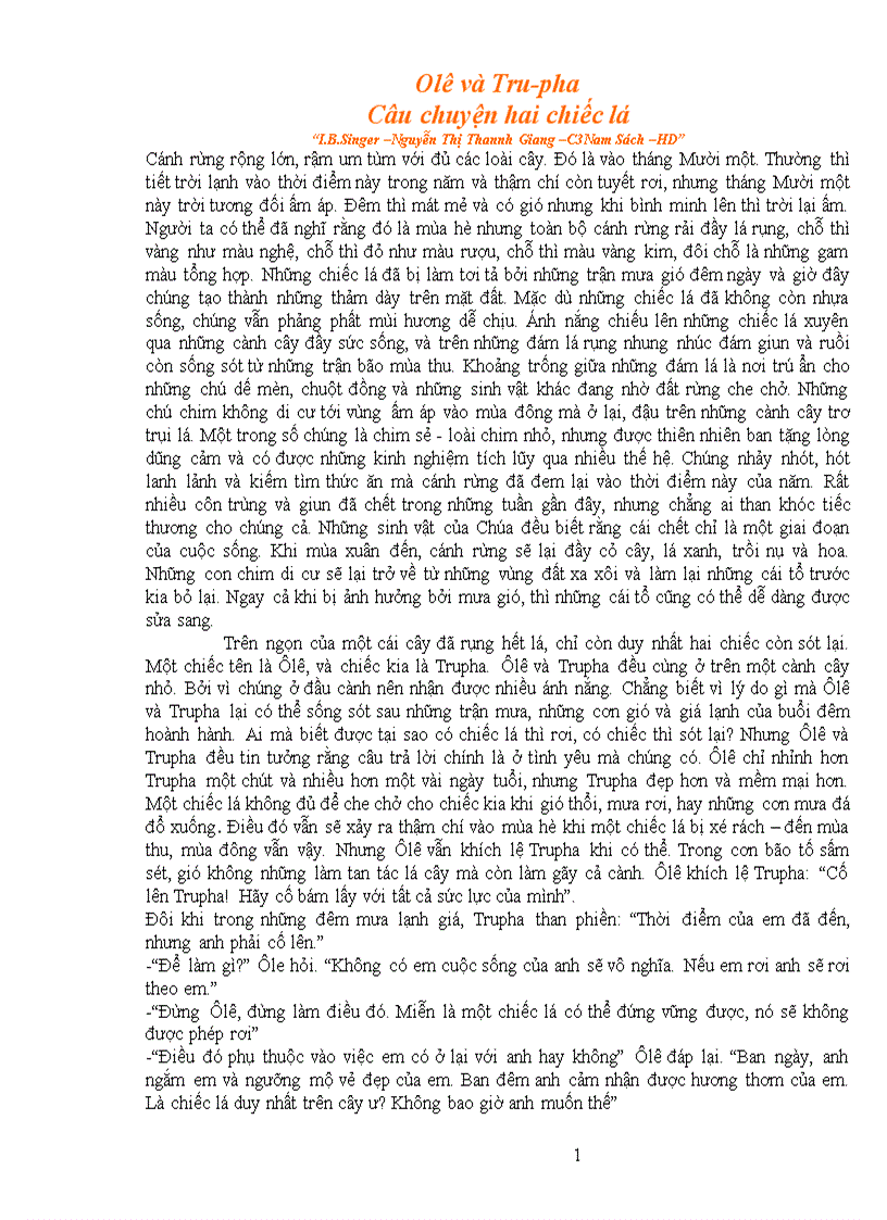 image for page Truyện dịch nước ngoài