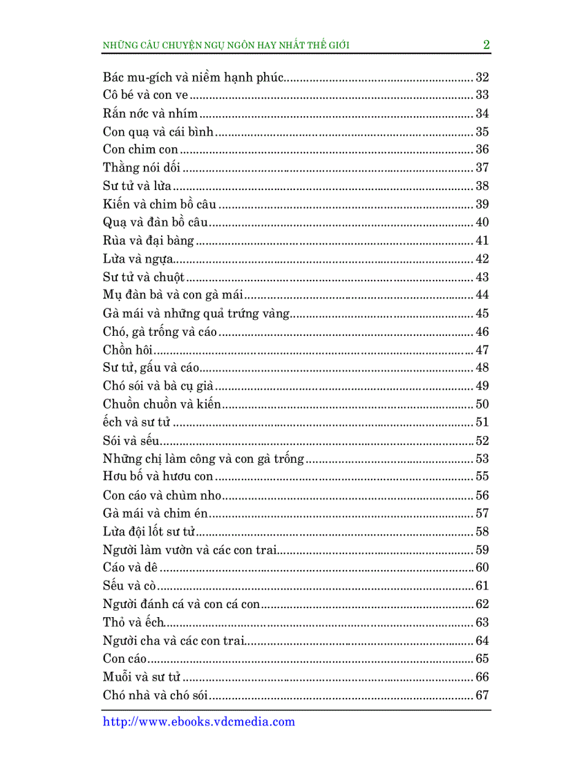 image for page Truyện ngụ ngôn tg tuyển chọn