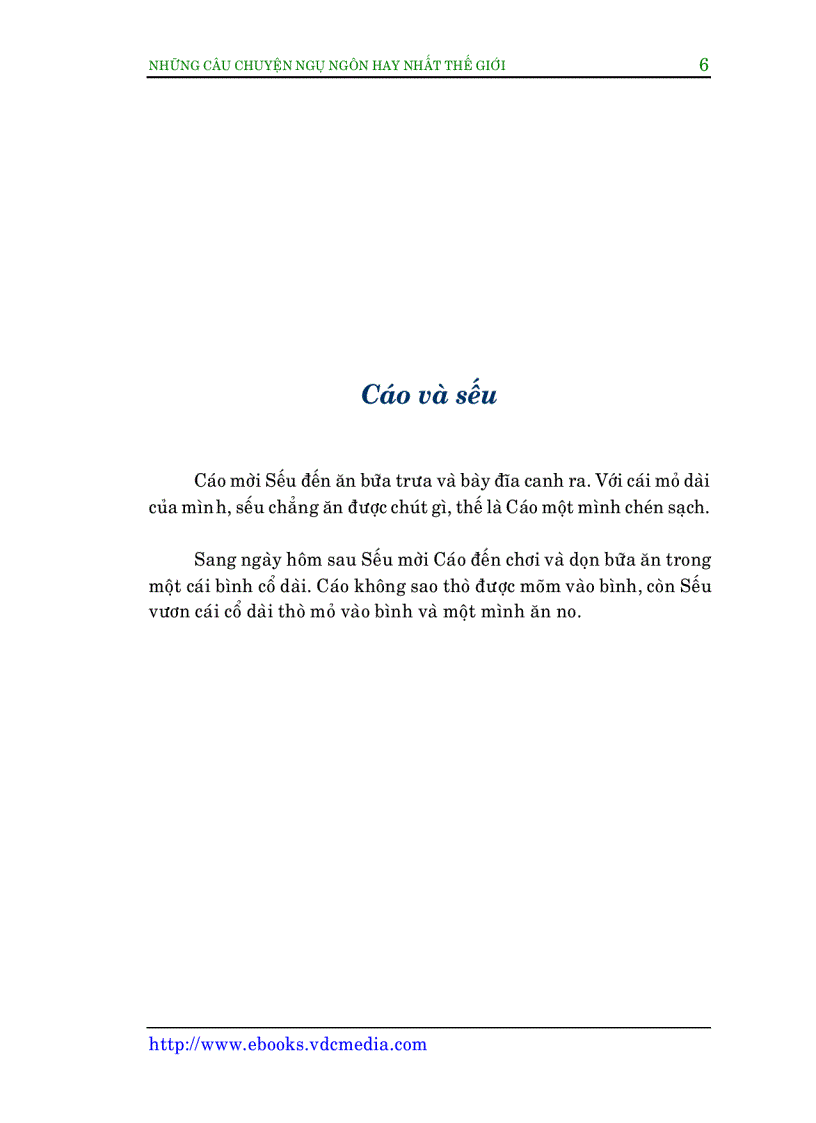 image for page Truyện ngụ ngôn tg tuyển chọn