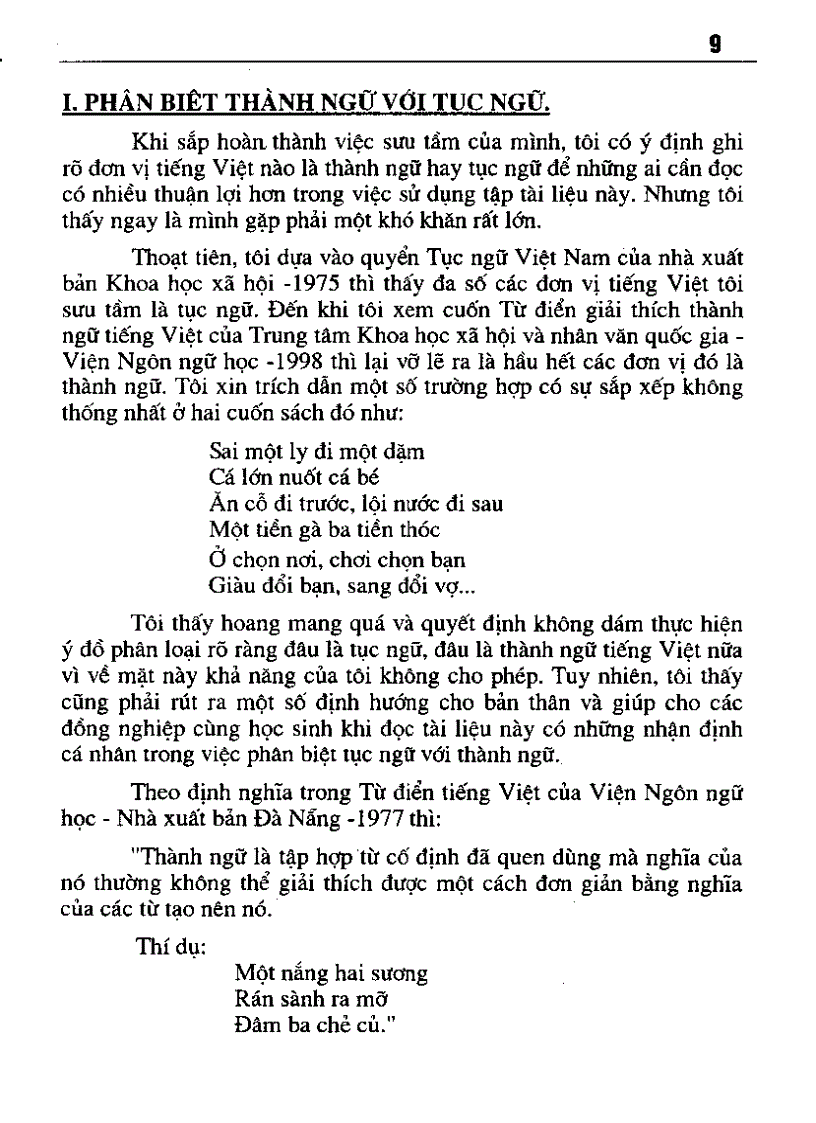 TT tục ngữ thành ngữ Việt Anh thông dụng