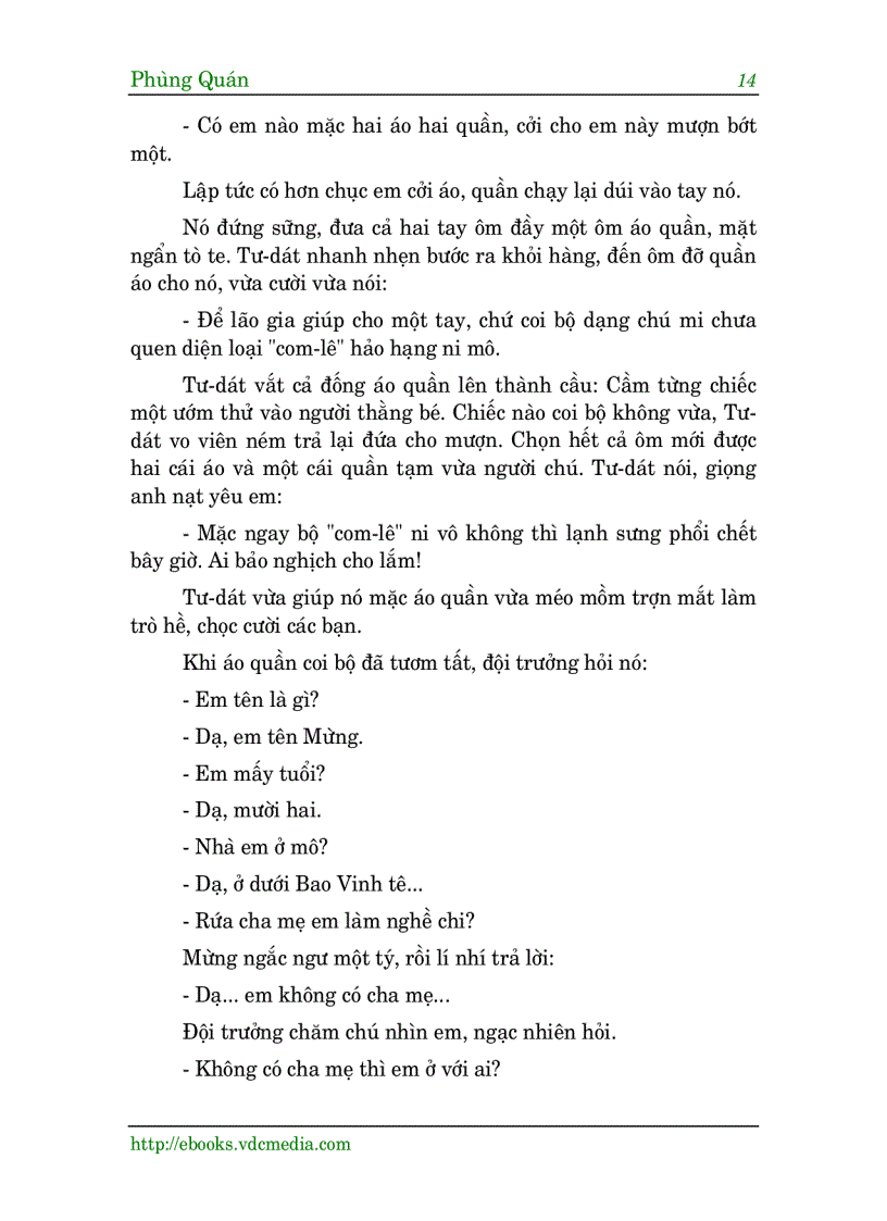 image for page Tuổi thơ dữ dội
