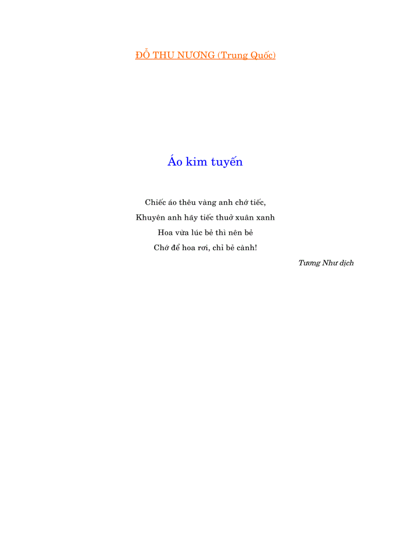 image for page Tuyển tập các bài thơ tình thế giới