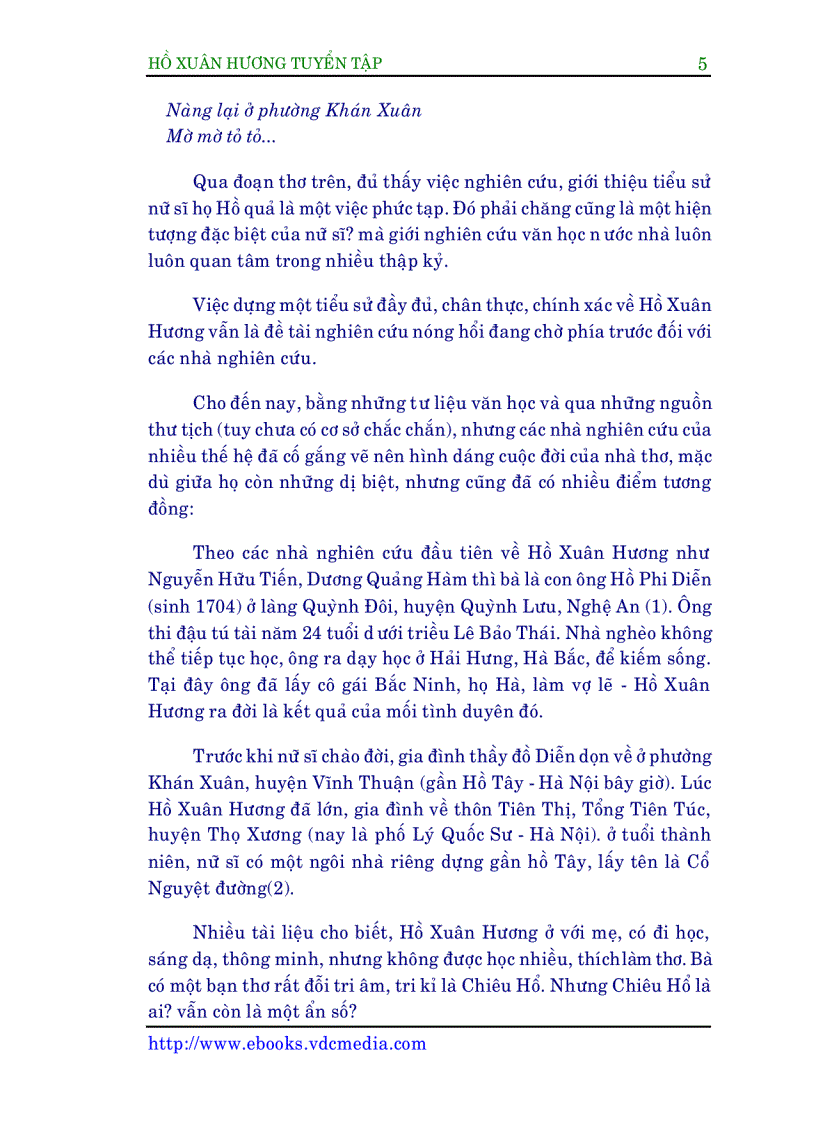 image for page Tuyen tap Ho Xuan Huong