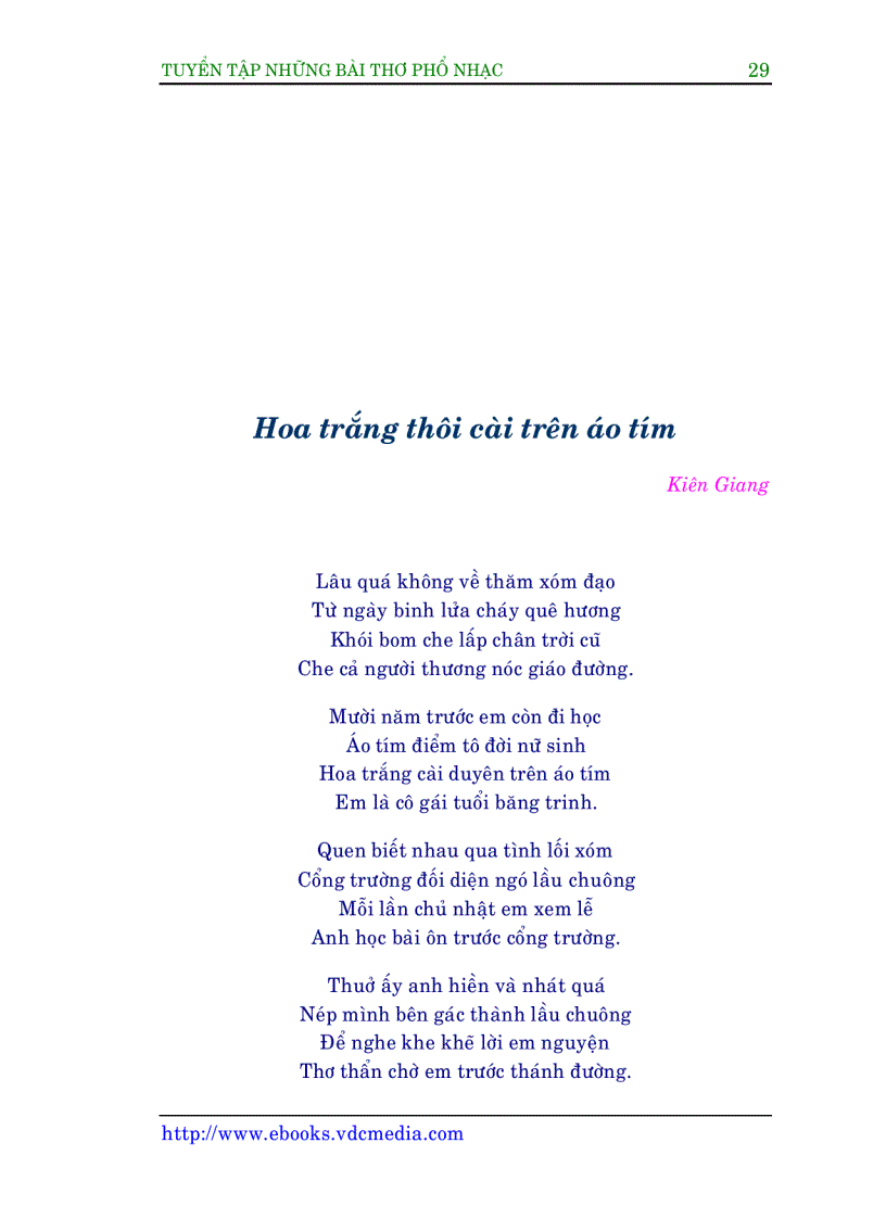 image for page Tuyển tập những bài thơ phổ nhạc