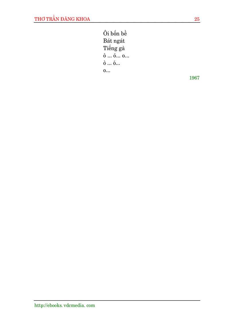 image for page Tuyển Tập Thơ Trần Đăng Khoa
