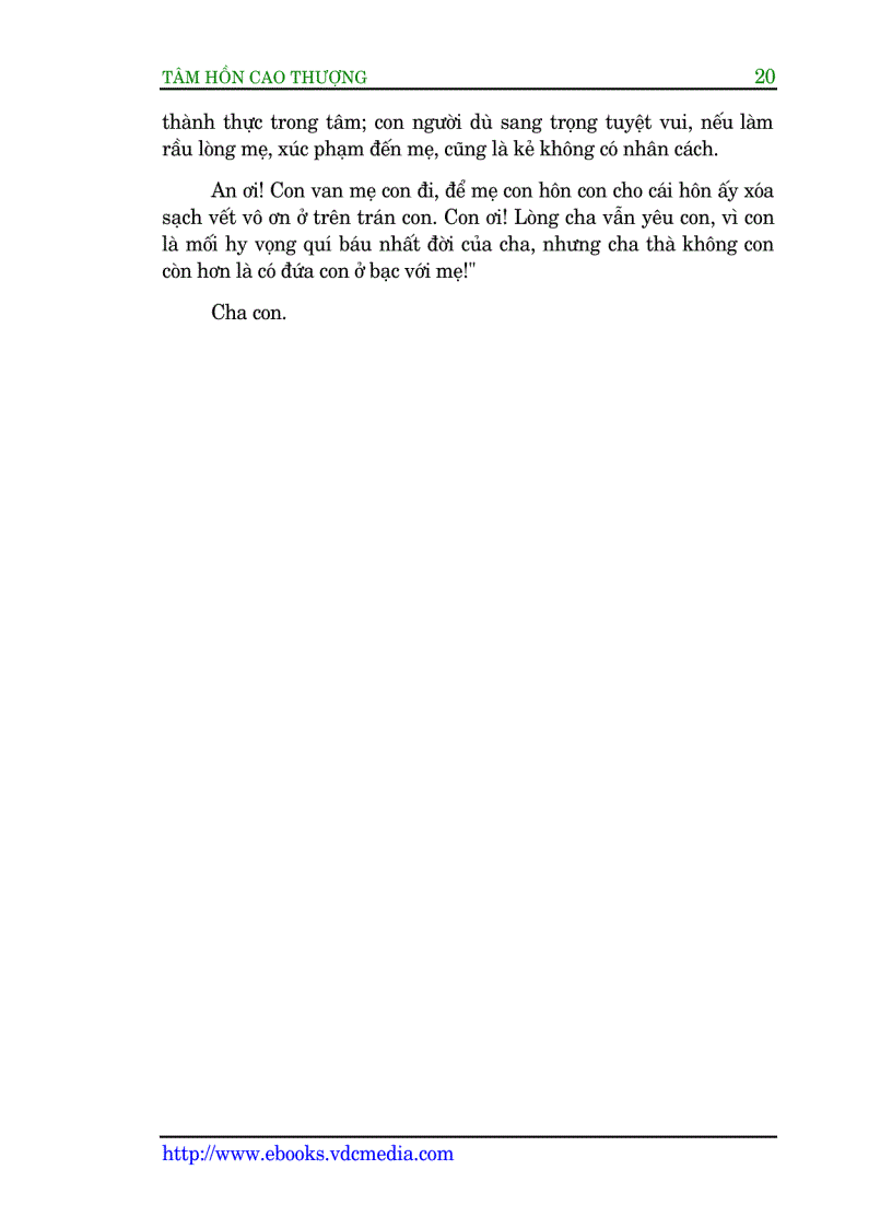 image for page Tâm hồn cao thượng 1