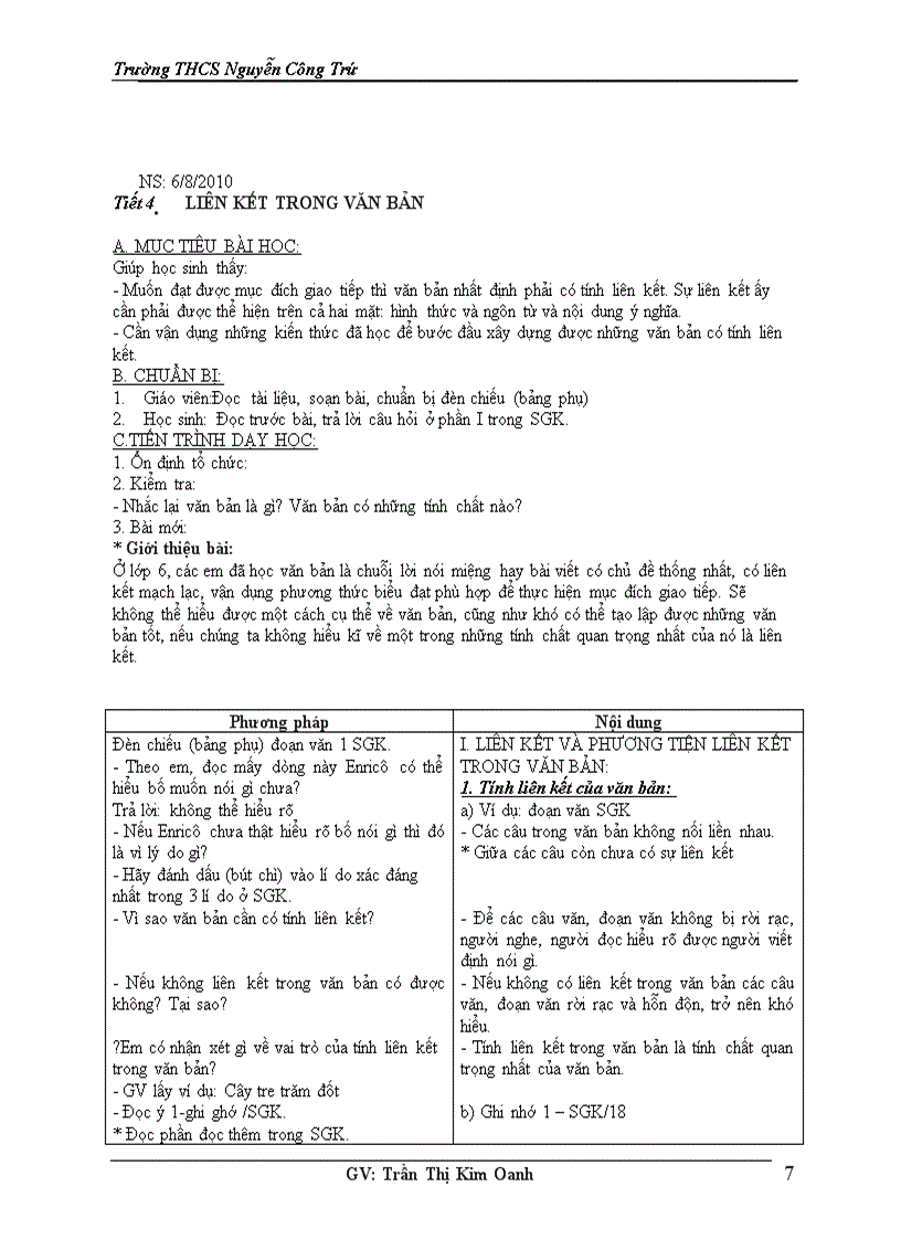 image for page Văn 7 tuần 1 9