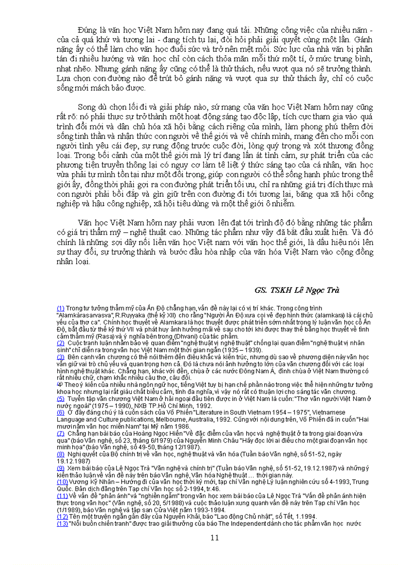 image for page Văn học VN những năm đầu đổi mới