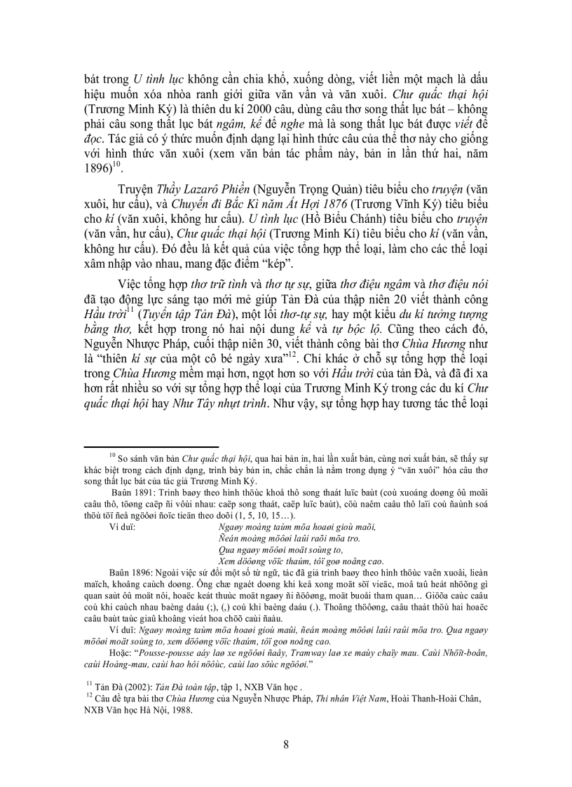 image for page V NCKH Lượt đồ Văn học Quốc ngữ Việt Nam Quá trình hình thành và tương tác thể loại