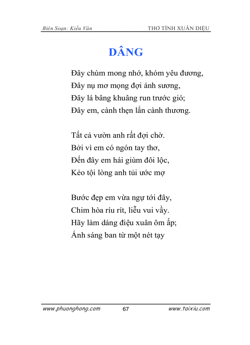 image for page Xuân Diệu Tuyển tập thơ tình 4