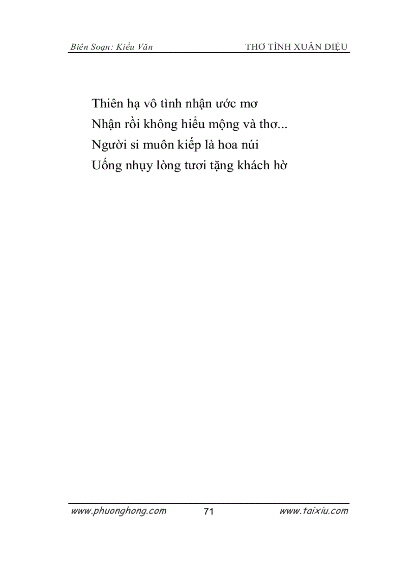 image for page Xuân Diệu Tuyển tập thơ tình 4