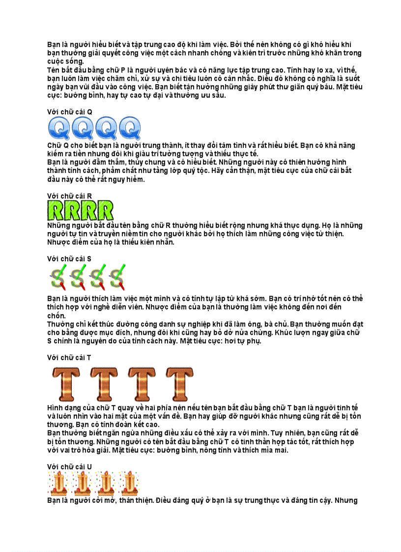 image for page Ý nghĩa các chữ cái trong tên bạn