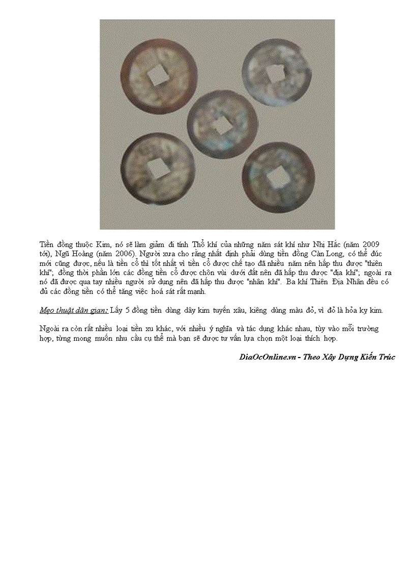 image for page Ý nghĩa đồng tiền xu cổ theo phong thủy