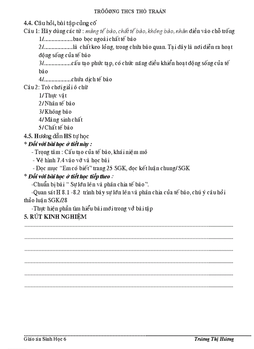 image for page Bai cau tao te bao thuc vat