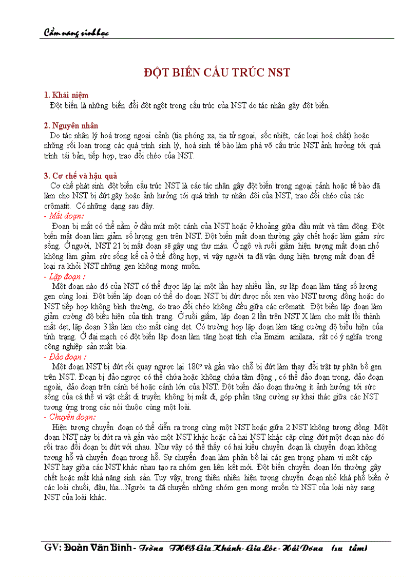 image for page Cẩm nang Sinh hoc