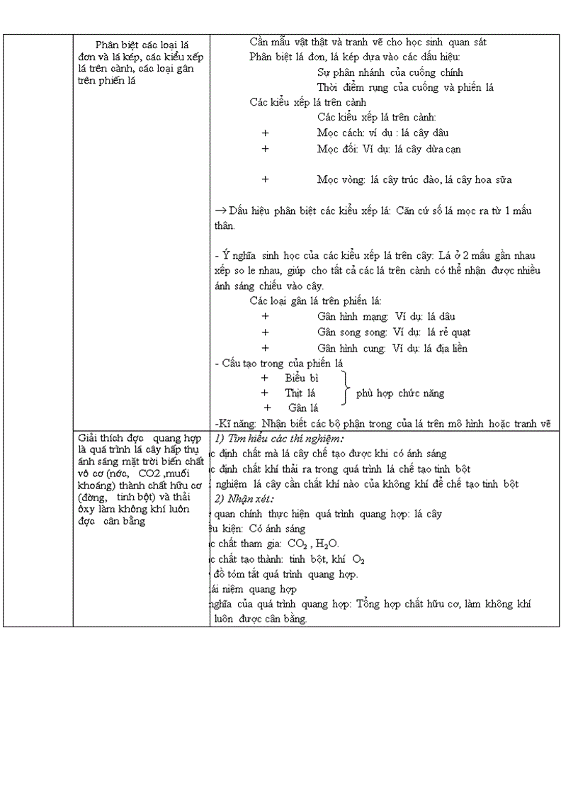 image for page Chuẩn kt kn sinh 6