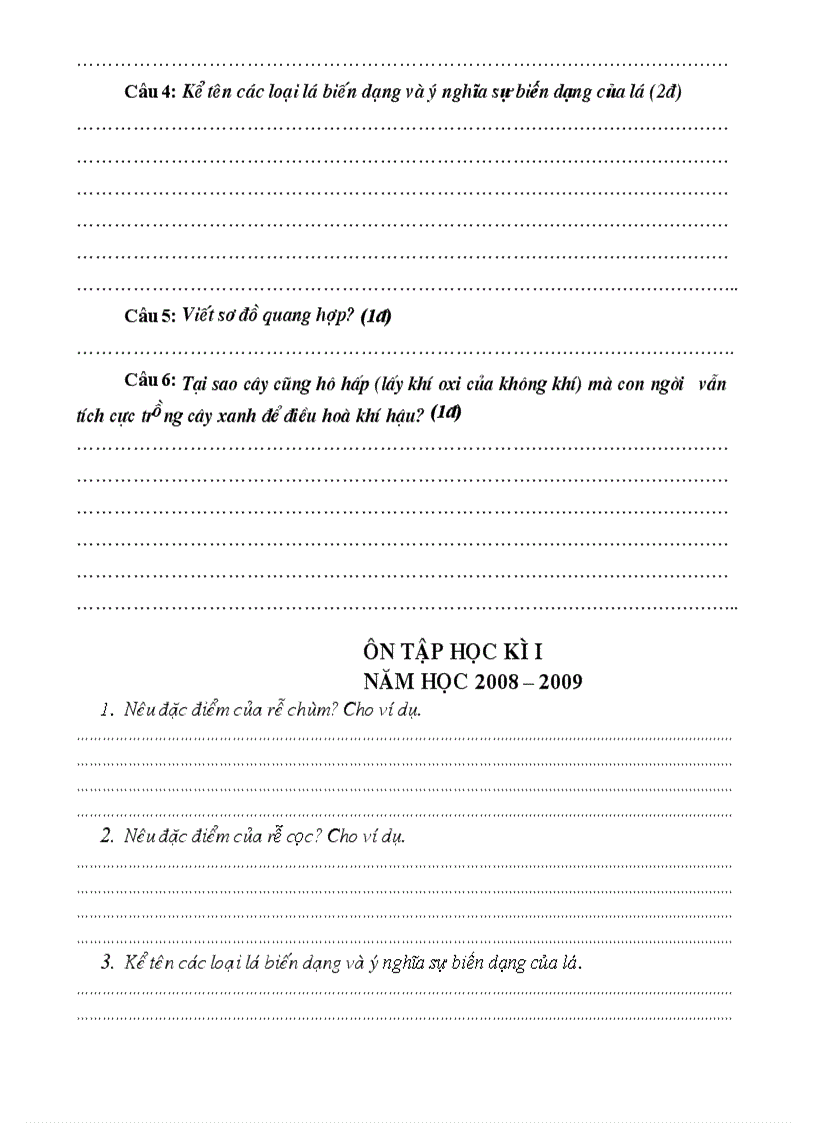 image for page De thi HKI co ma tran dap an chuan