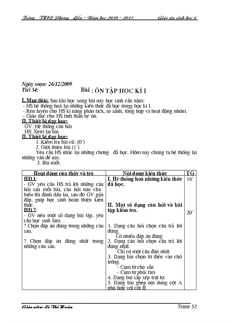 image for page GA Sinh 6 HKI 3 cột