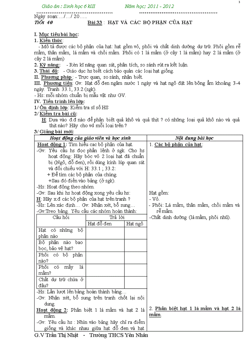 image for page G A sinh 6 k2 theo PPCT nam 2011 2012