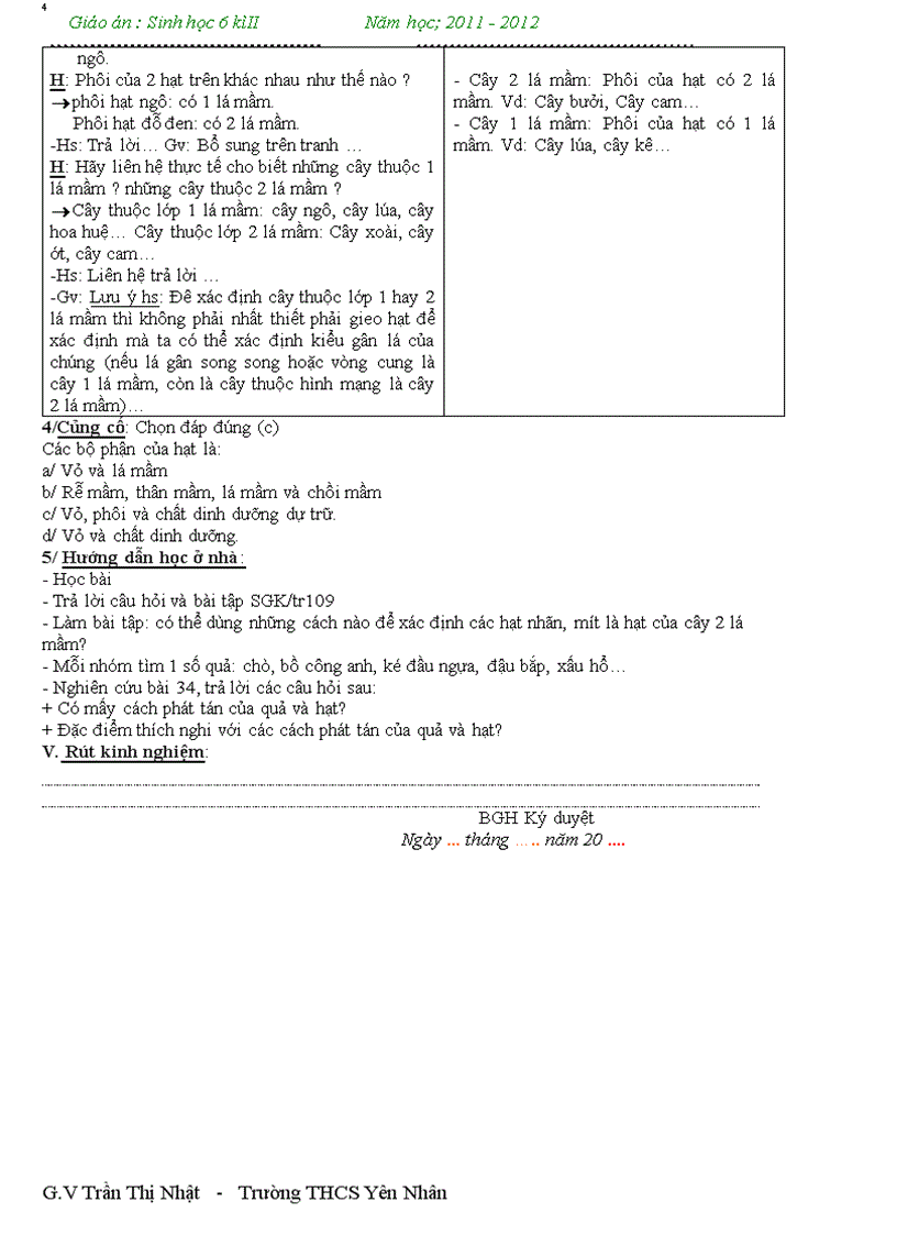 image for page G A sinh 6 k2 theo PPCT nam 2011 2012