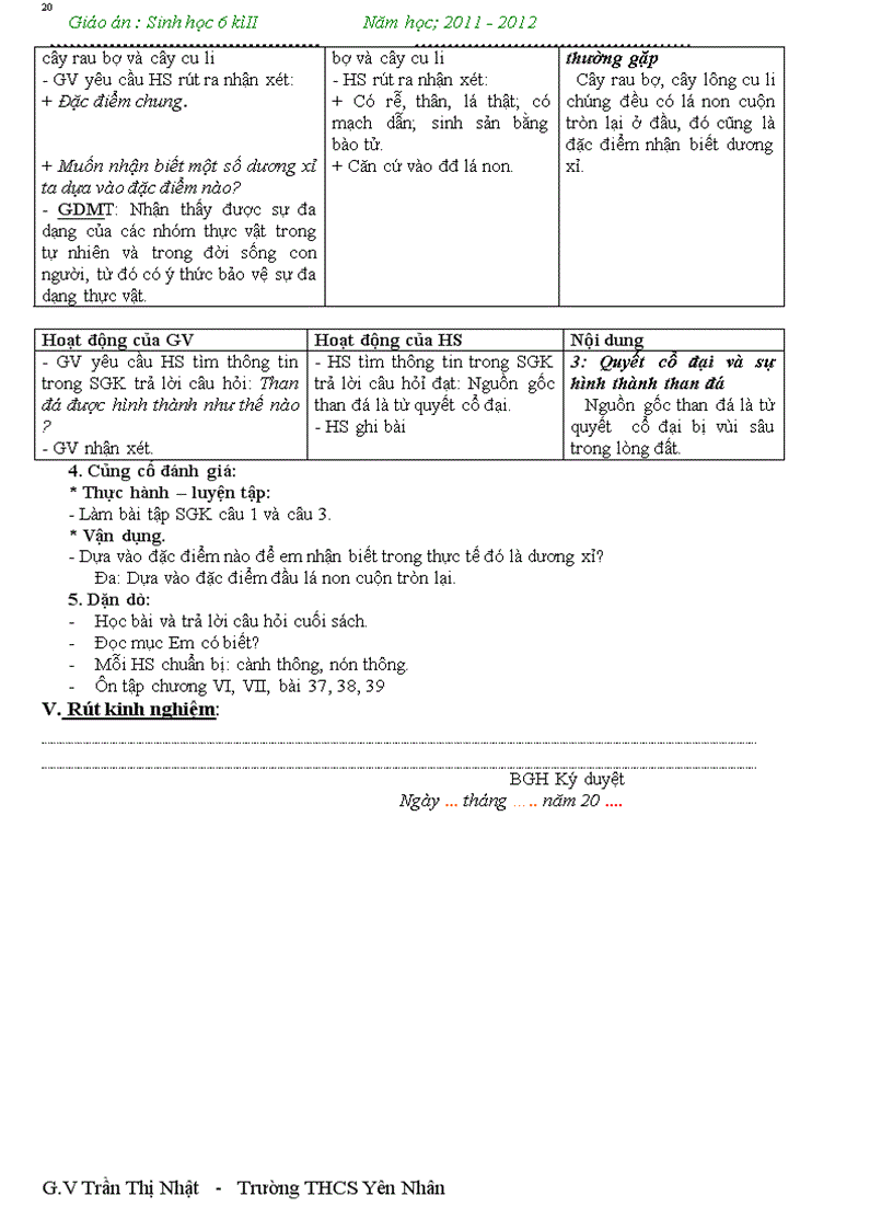 image for page G A sinh 6 k2 theo PPCT nam 2011 2012