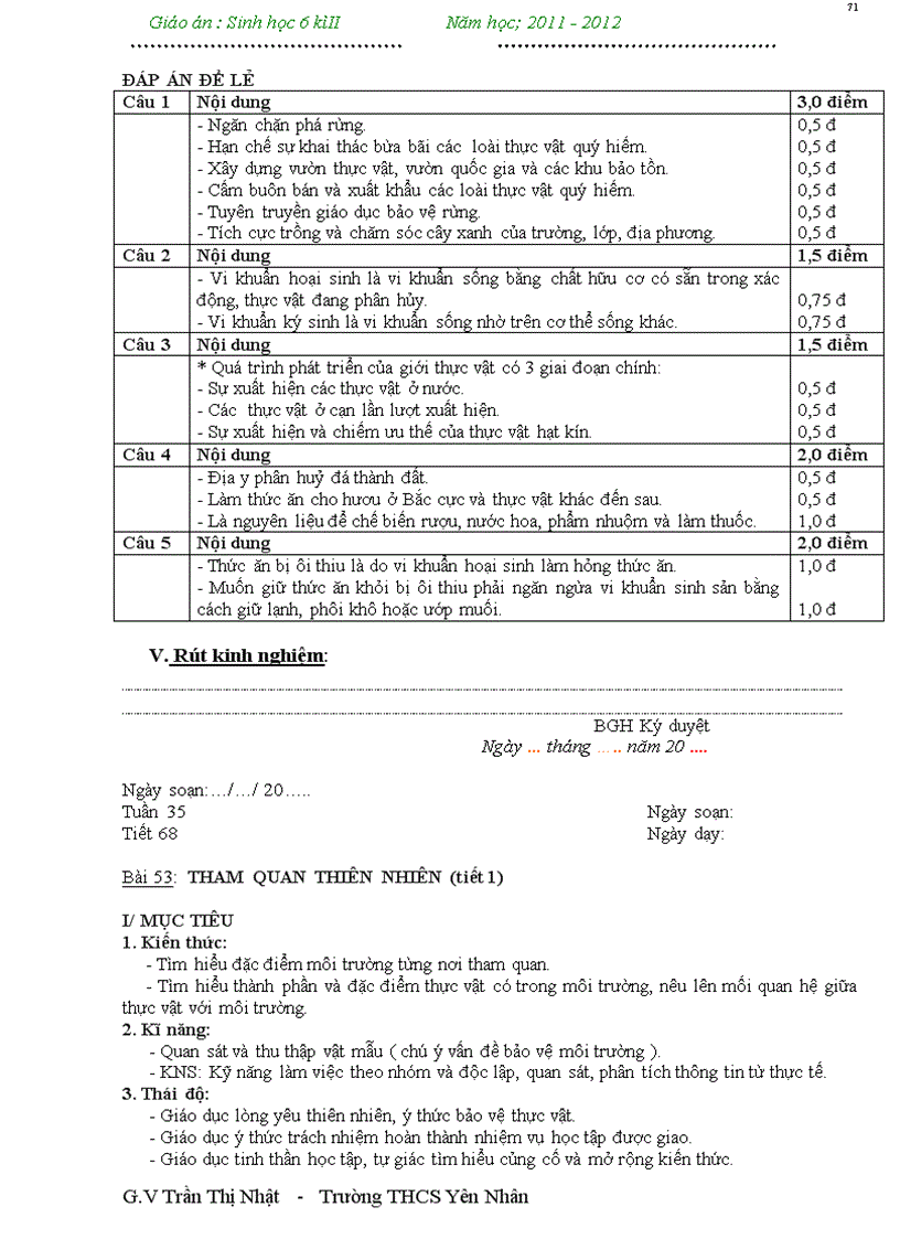 image for page G A sinh 6 k2 theo PPCT nam 2011 2012